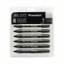 Zestaw Promarkerów Winsor&Newton, 6szt Neutral Tones - 5